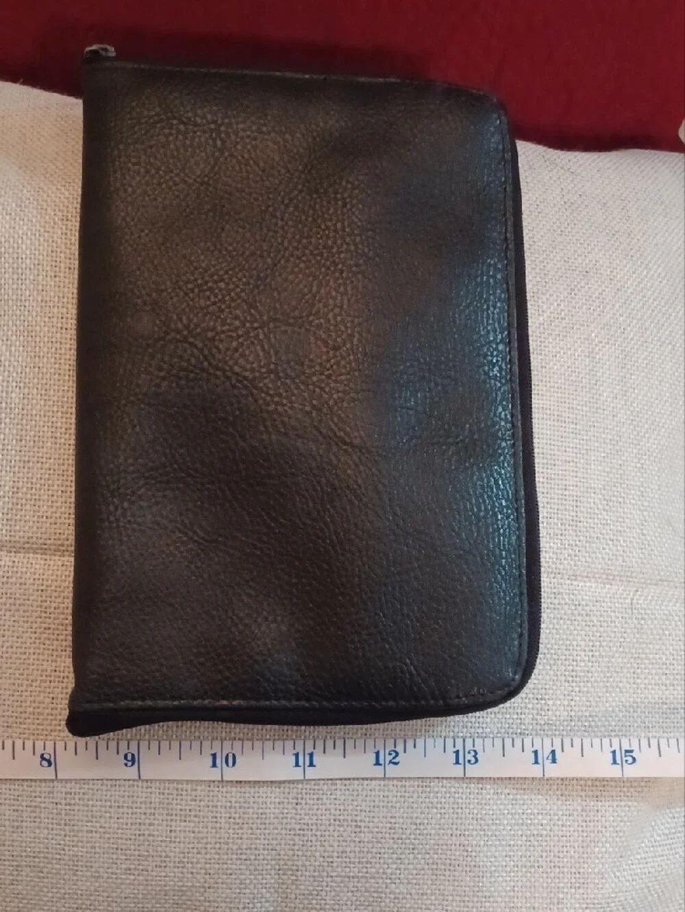 Plush Black Jewelry Organizer Case - Unbranded